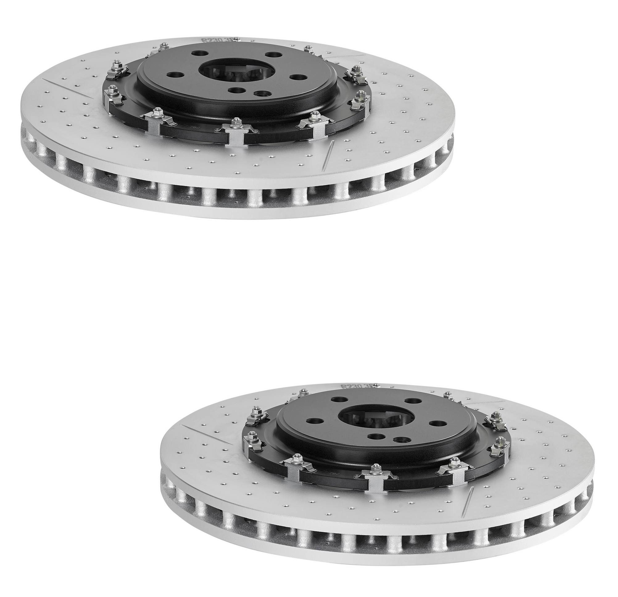 Mercedes Brakes Kit - Brembo Pads and Rotors Front (380mm) (Ceramic) 004420452041 - Brembo 1513958KIT